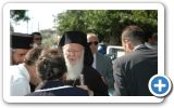 Orthodox Patriarchs, Bartholomeos, visited Samos