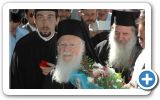 Orthodox Patriarchs, Bartholomeos, visited Samos