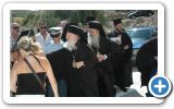 Orthodox Patriarchs, Bartholomeos, visited Samos