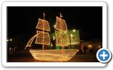 Christmas-lights on Samos