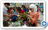 Feast of flowers, Mai 1 at the square of Ireon.