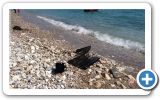 Volunteers from Ireon and Samos-divers team, clean up the beach on this beautiful 24 of March 2013