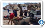 Volunteers from Ireon and Samos-divers team, clean up the beach on this beautiful 24 of March 2013