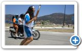 The olympic flame Samos 2004