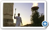 The olympic flame Samos 2004
