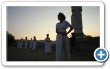 The olympic flame Samos 2004