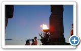 The olympic flame Samos 2004